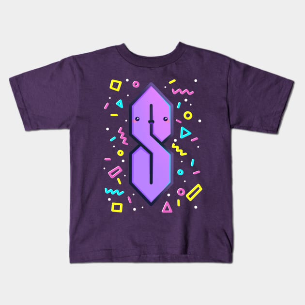 Super Cute 90s Doodle Kids T-Shirt by perdita00